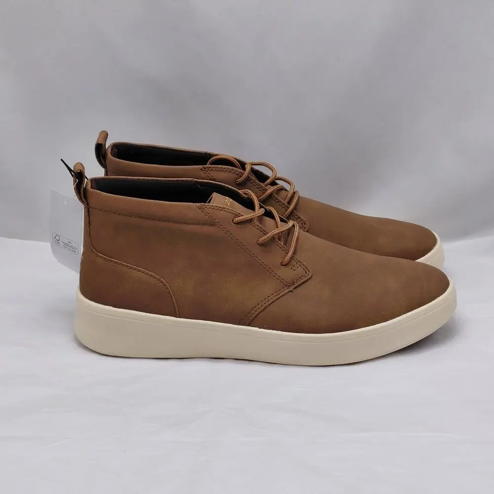 Izod Palmer Men's Chukka Boots Size 10M Brown Lace Up Casual Comfort Shoes
